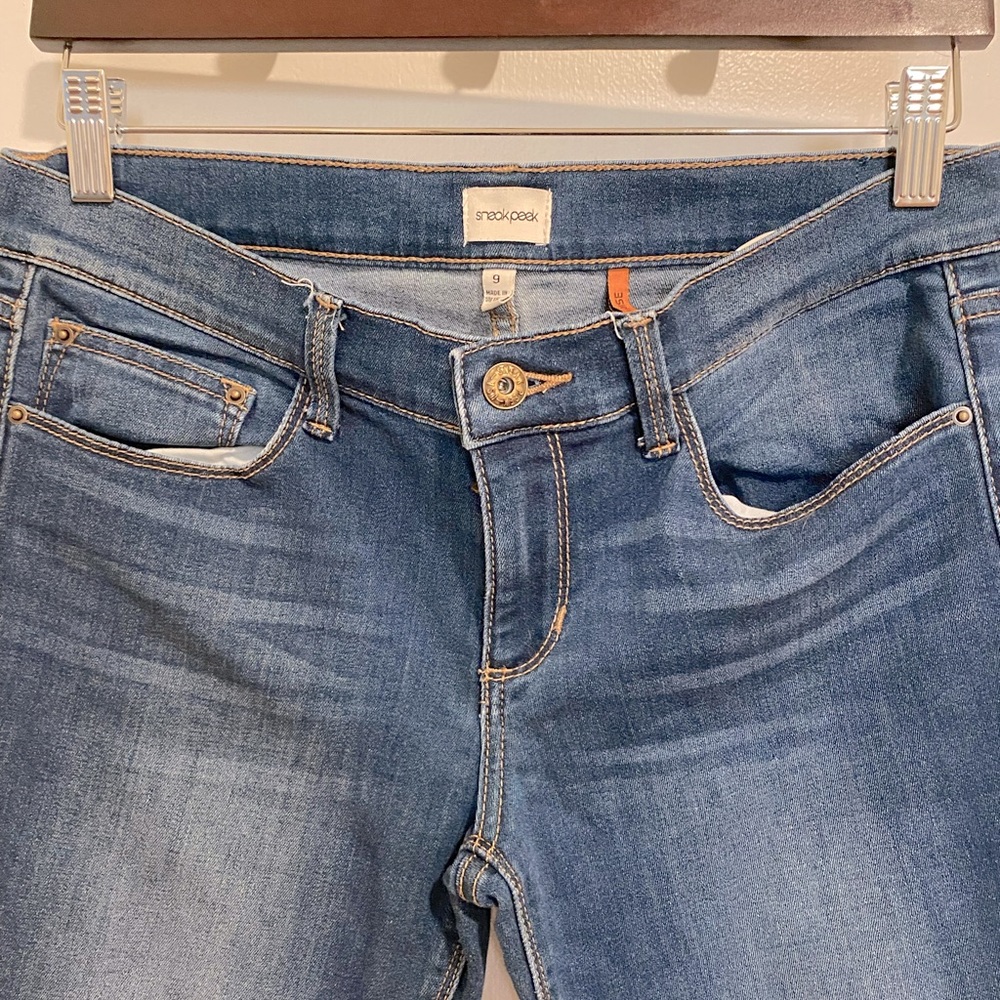 Low to mid rise skinny Jean
